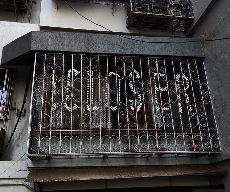 SurajChaudhari_Visual Poetry Slam_Closer (Quarantine Font)  window display.jpg